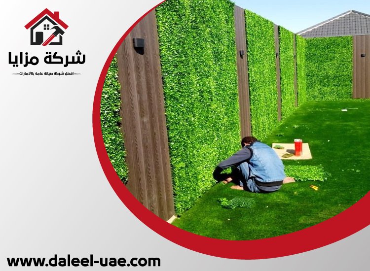 تركيب عشب صناعي في شخبوط